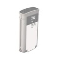 Atramentový cartridge HP 730 (P2V66A) grey (sivý), kompatibilný