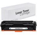 Laserový toner HP W2411A, 216A, bez čipu, cyan (modrý), kompatibilný