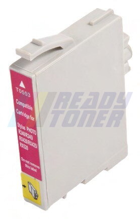 Atramentový cartridge Epson 553 (C13T05534010 / T0553) magenta (purpurový), kompatibilný