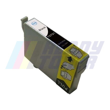 Atramentový cartridge Epson 791 (C13T07914010 / T0791) black (čierny), kompatibilný