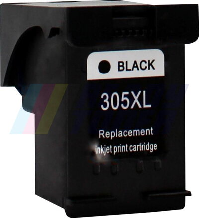Atramentový cartridge HP 305XL (3YM62AE) black (čierny), kompatibilný