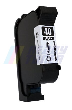 Atramentový cartridge HP 40 (51640AE) black (čierny), kompatibilný