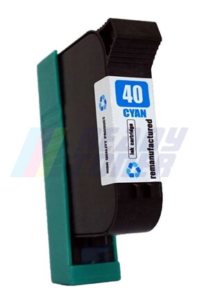 Atramentový cartridge HP 40 (51640CE) cyan (modrý), kompatibilný