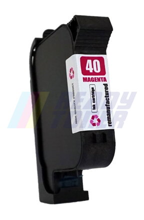 Atramentový cartridge HP 40 (51640ME) magenta (purpurový), kompatibilný