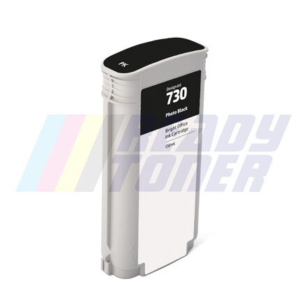 Atramentový cartridge HP 730 (P2V67A) photo black (foto čierny), kompatibilný