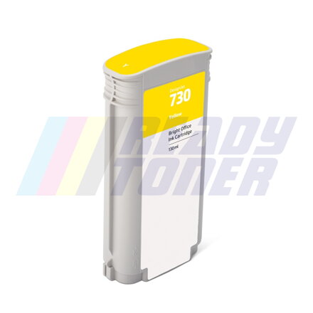 Atramentový cartridge HP 730 (P2V64A) yellow (žltý), kompatibilný