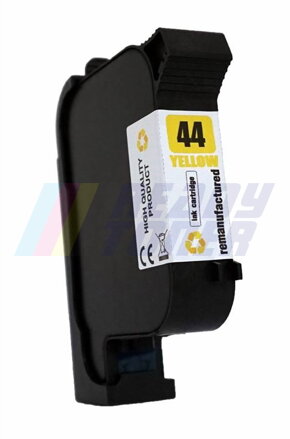 Atramentový cartridge HP 44 (51644YE) yellow (žltá), kompatibilný