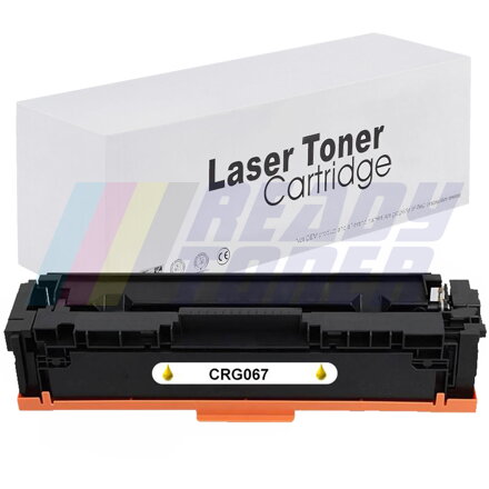 Laserový toner Canon CRG067 bez čipu, yellow (žltý), kompatibilný