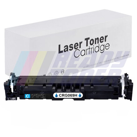 Laserový toner Canon CRG069H s čipom, cyan (modrý), kompatibilný