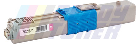 Laserový toner OKi 510M (44469723) magenta (purpurový), kompatibilný
