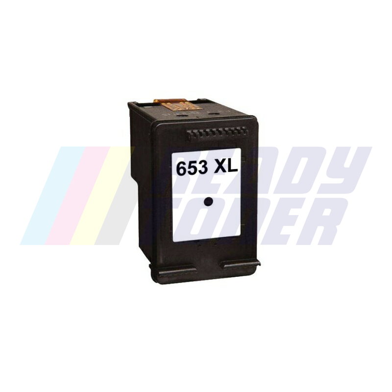 Atramentový cartridge HP 653XL (3YM75AE) black (čierny), kompatibilný