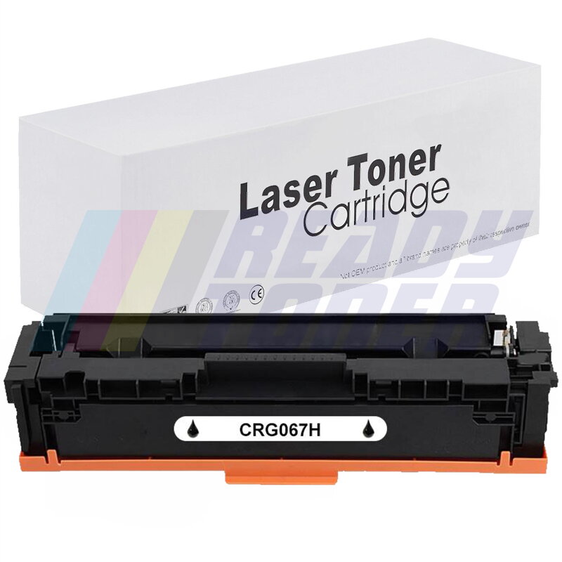 Laserový toner Canon CRG067H bez čipu, black (čierny), kompatibilný