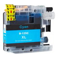 Atramentový cartridge Brother 125XC (LC125XLC) cyan (modrý), kompatibilný