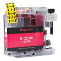 Atramentový cartridge Brother LC221M / LC223M, magenta (purpurový), kompatibilný