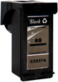 Atramentový cartridge HP 46 (CZ637AE) black (čierny), kompatibilný