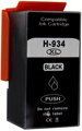 Atramentový cartridge HP 934XL (C2P23AE) black (čierny), kompatibilný