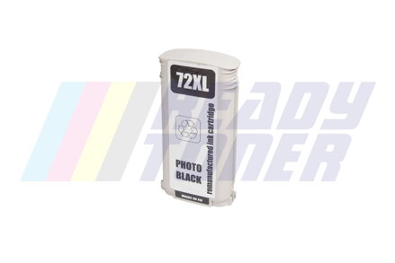 Atramentový cartridge HP 72XL (C9370A) photo black (foto čierna), kompatibilný