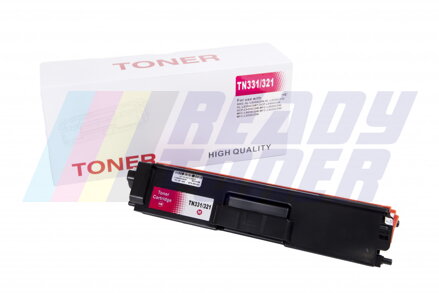 Laserový toner Brother TN331M, TN321M, magenta (purpurový), kompatibilný