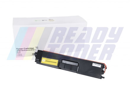 Laserový toner Brother TN421Y, TN411Y, TN431Y, TN441Y, TN451Y, TN461Y, TN491Y, yellow (žltý), kompatibilný