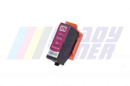 Atramentový cartridge Epson C13T37834010, 378XL, magenta (purpurový), kompatibilný