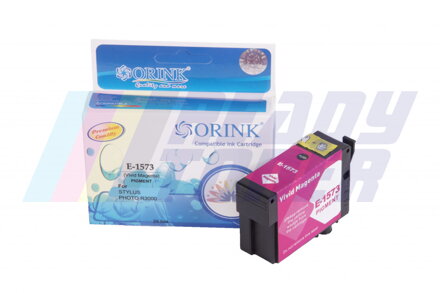 Atramentový cartridge Epson C13T15734010, vivid magenta (purpurový), kompatibilný