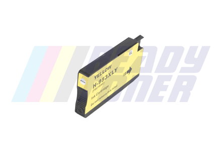 Atramentový cartridge HP 953XL (F6U18AE) yellow (žltý), kompatibilný