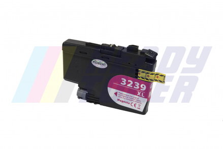 Atramentový cartridge Brother LC3239XLM, magenta (purpurový), kompatibilný