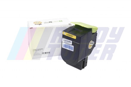 Laserový toner Lexmark 80C2SY0, 802SY, yellow (žltý), kompatibilný