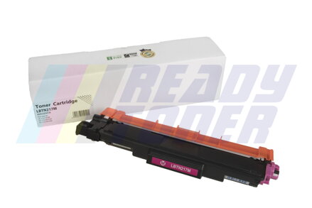 Laserový toner Brother TN217M, magenta (purpurový), kompatibilný