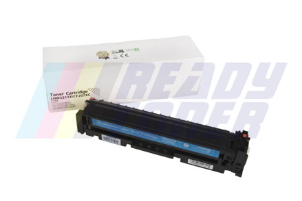 Laserový toner HP W2211X, 207X, cyan (modrý), kompatibilný