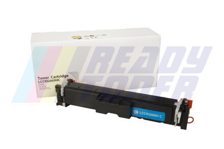 Laserový toner Canon CRG069H (5097C002) bez čipu, cyan (modrý), kompatibilný