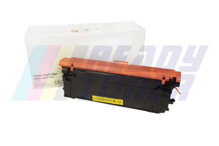 Laserový toner HP 212A (W2122A) bez čipu, yellow (žltý), kompatibilný