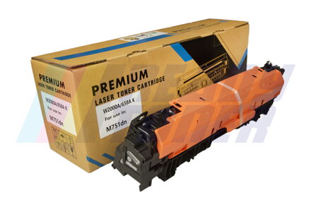 Laserový toner HP 658A (W2000A), black (čierny), kompatibilný