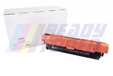 Laserový toner HP CE260X, black (čierny), kompatibilný