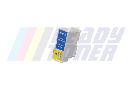 Atramentový cartridge Epson C13T03814A10, T038, black (čierny), kompatibilný