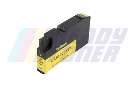 Atramentový cartridge Lexmark 200XL (14L0200) yellow (žltý), kompatibilný