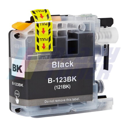 Atramentový cartridge Brother 123XB (LC123BK) black (čierny), kompatibilný