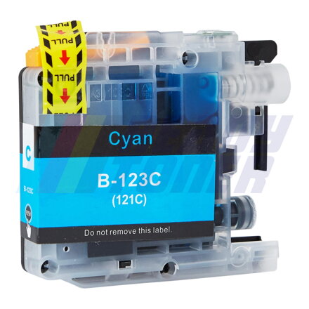 Atramentový cartridge Brother 123XC (LC123C) cyan (modrý), kompatibilný