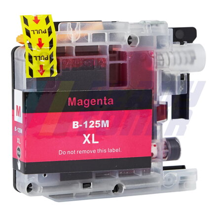 Atramentový cartridge Brother 125XM (LC125XLM) magenta (purpurový), kompatibilný