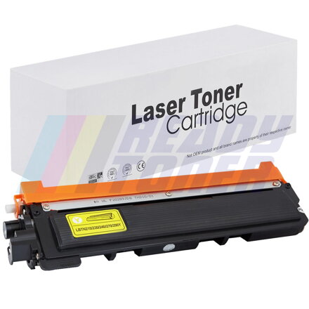 Laserový toner Brother TN210Y, TN230Y, TN240Y, TN270Y, TN290Y, yellow (žltý), kompatibilný