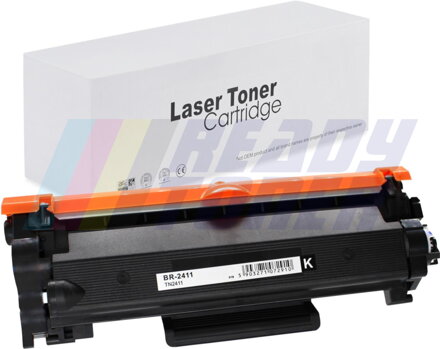 Laserový toner Brother TN2411, black (čierny), kompatibilný