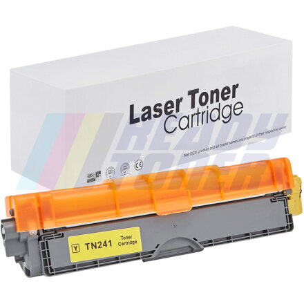 Laserový toner Brother TN241Y, TN245Y, TN221Y, TN251Y, TN261Y, TN281Y, TN291Y, yellow (žltý), kompatibilný