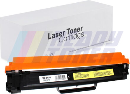 Laserový toner Brother TN247BK, TN227BK, TN253BK, black (čierny), kompatibilný