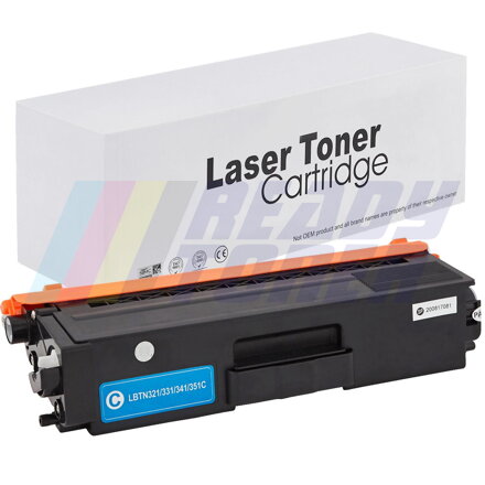 Laserový toner Brother TN321C, TN331C, cyan (modrý), kompatibilný