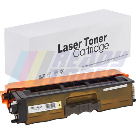 Laserový toner Brother TN325Y, TN315Y, TN328Y, TN345Y, TN375Y, TN395Y, yellow (žltý), kompatibilný