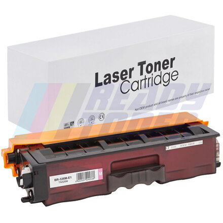 Laserový toner Brother TN326M, TN329M, TN336M, TN346M, TN376M, magenta (purpurový), kompatibilný