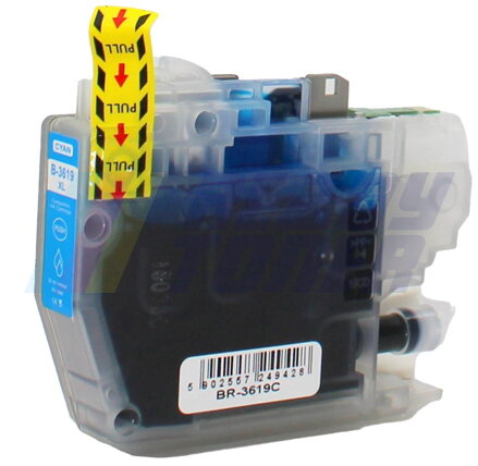 Atramentový cartridge Brother 3619C (LC3619XLC) cyan (modrý), kompatibilný