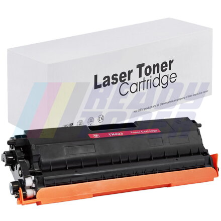 Laserový toner Brother TN423M, TN413M, TN433M, TN443M, TN493M, magenta (purpurový), kompatibilný