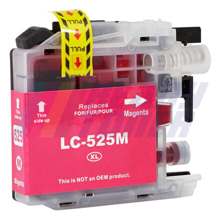 Atramentový cartridge Brother 525XM (LC525XLM) magenta (purpurový), kompatibilný