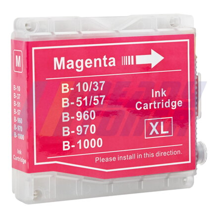 Atramentový cartridge Brother 970M (LC970M / LC1000M) magenta (purpurový), kompatibilný